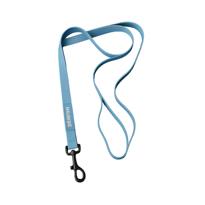 Mr. Wuff Correa para Perro PVC Textura Antideslizante Refuerzo de Nylon Color Azul