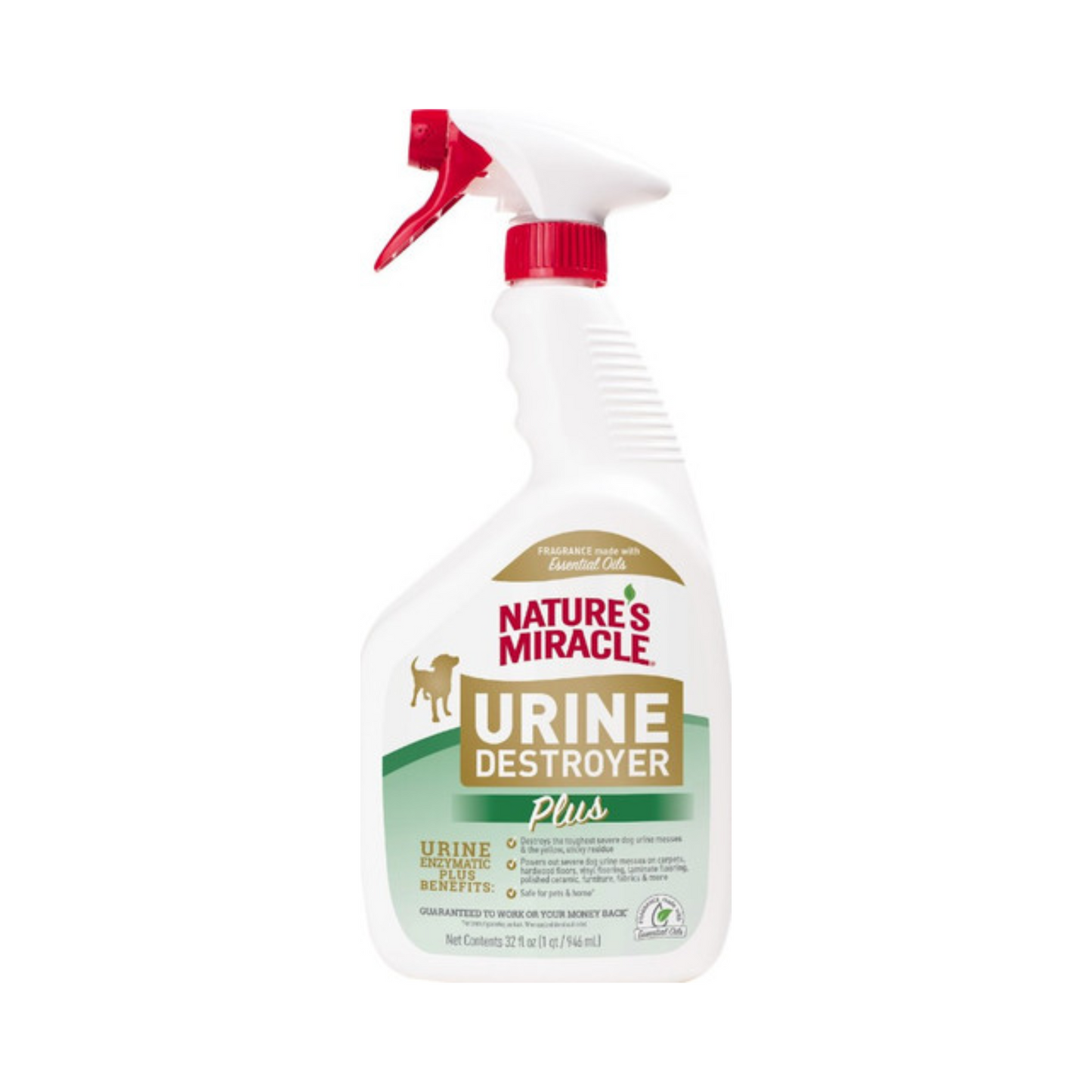 Natures Miracle Destructor Plus Orina de Perro 946 ml