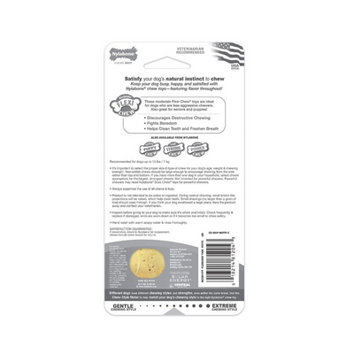 Nylabone Hueso Dental Chico Sabor Polo para Perro Adulto