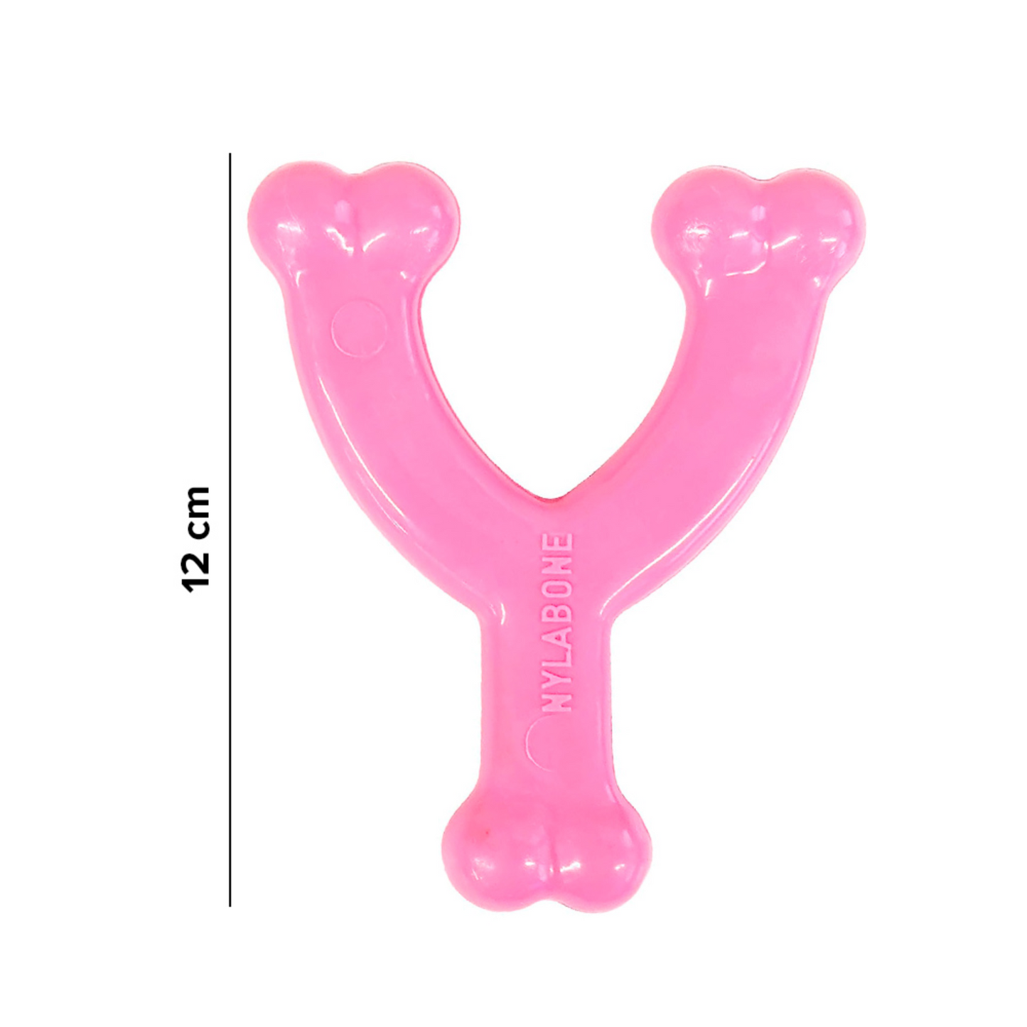 Nylabone Juguete Masticable Chico Color Rosa para Perro Cachorro