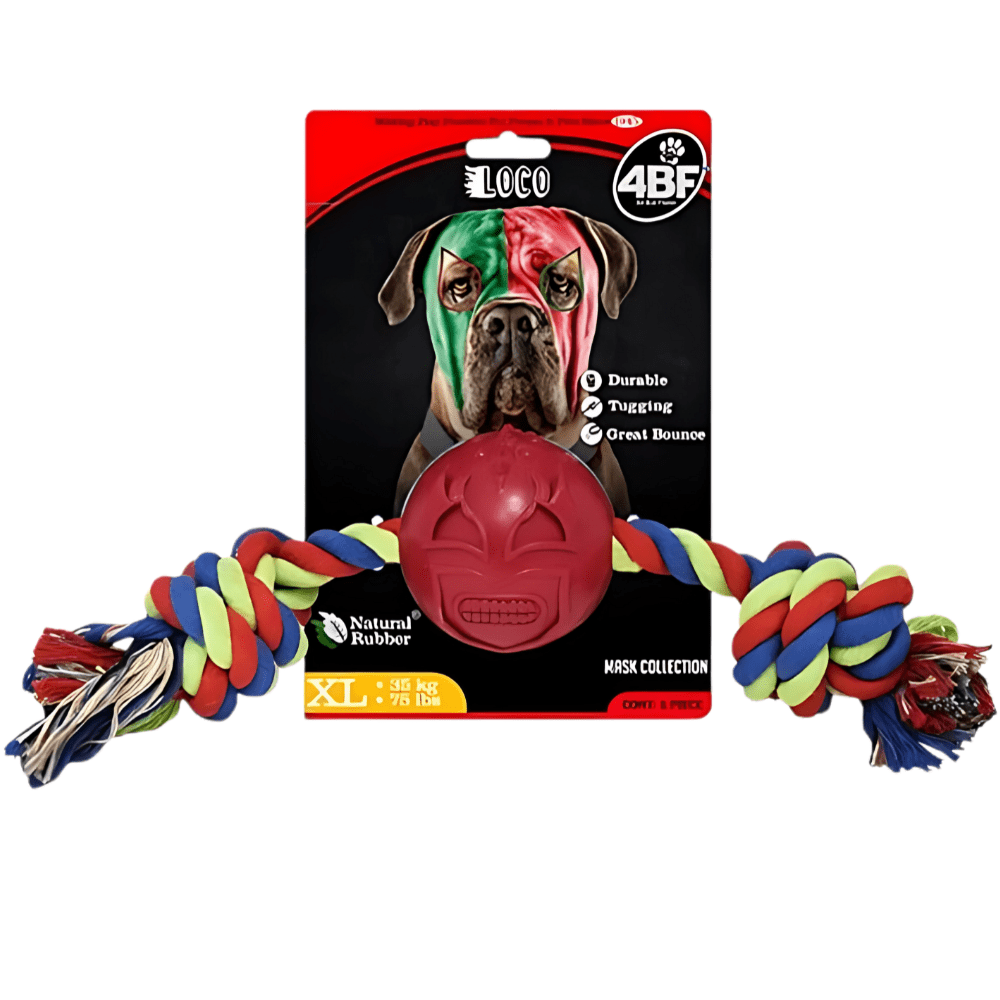 Pelota con Cuerda para Perros