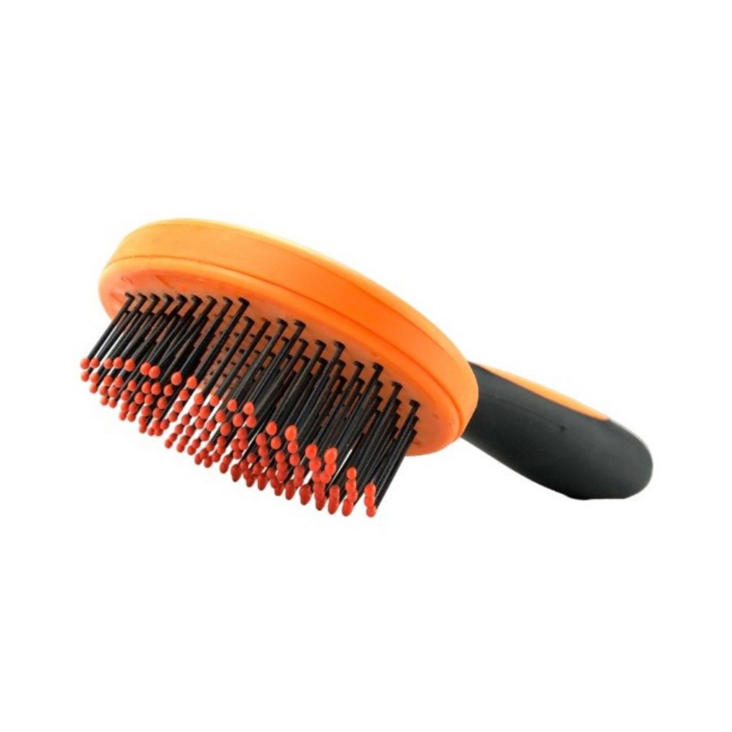 Pelu2 Cepillo para Mascotas de Nylon Mediano Color Naranja con Puntas Redondas