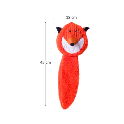 Petit Monsters Zorro Cola Larga Juguete para Mascotas Mediano