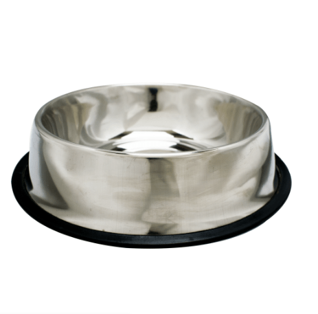 Plato acero inoxidable para perro