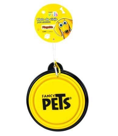 Plato plegable para perro