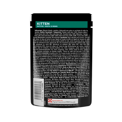 1 Pouche Gato Kitten de Pollo 85 gr