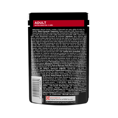 1 Pouche Pro Plan Gato Adulto de Salmón 85 gr