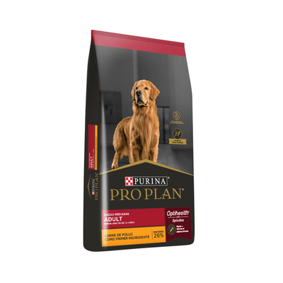 Pro Plan Adulto Raza Mediana OptiHealth 3 Kg alimento seco perro - AniMALL
