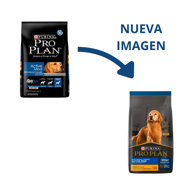 Pro Plan Active Mind Raza Mediana y Grande Optiage 17.5 Kg.