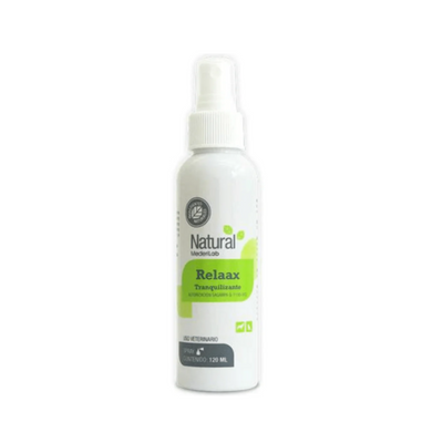 Relaax 120 ml Spray Relajante Natural Perros y Gatos  Mederilab