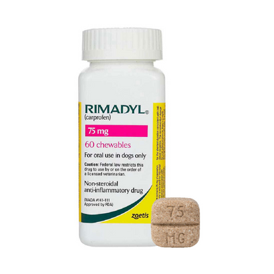 Rimadyl Carprofeno 75mg 60 Tabletas