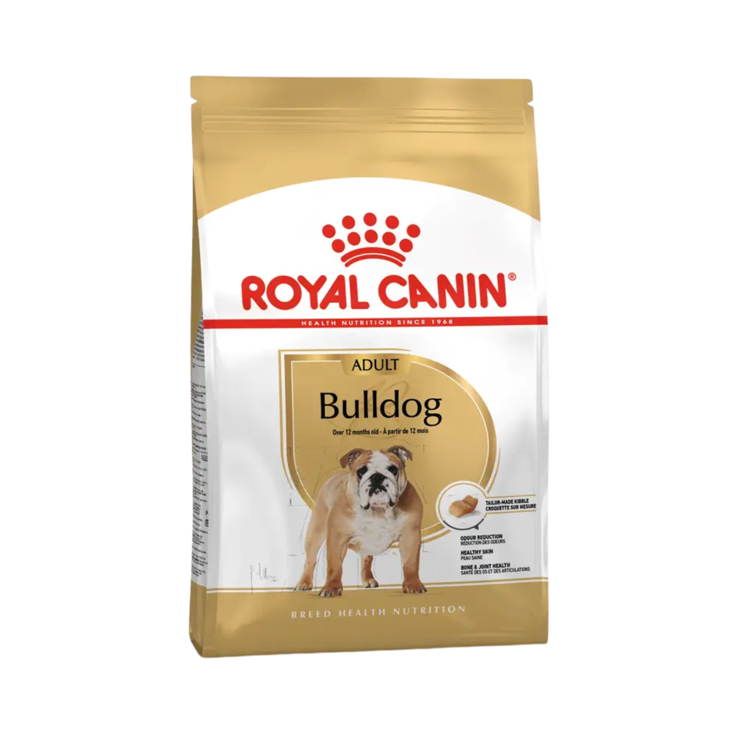 CORTA CADUCIDAD 31 Ago 2026 - ROYAL CANIN PERRO ADULTO BULLDOG 13.63 KG.