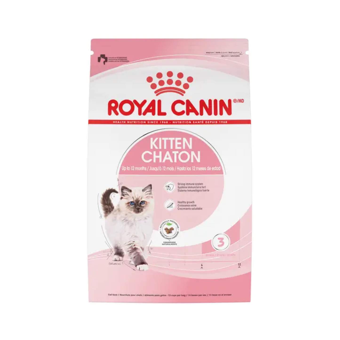 CORTA CADUCIDAD 31 Ago 2026 - ROYAL CANIN GATO KITTEN 1.37 KG. (3 LB.)