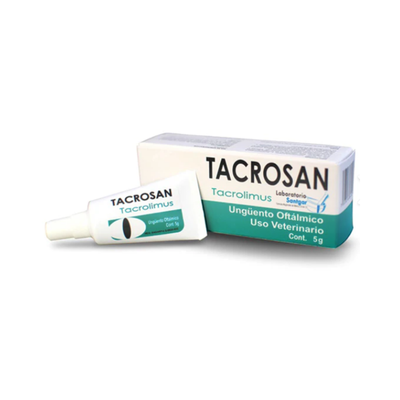 CORTA CADUCIDAD 31 Jul 2026 - TACROSAN UNGUENTO 5 GR., SANTGAR