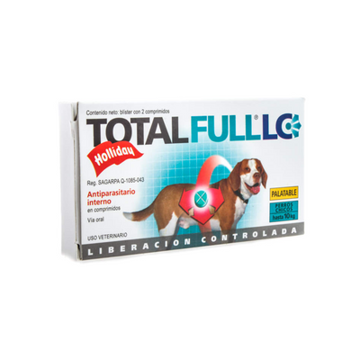 Total Full LC Perros blister de comprimidos birranurados palatables