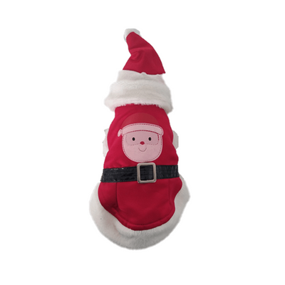 Toutmignon Traje Navideño Color Rojo con Carita de Santa Talla 1