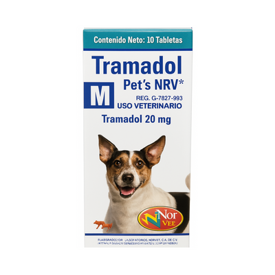 Tramadol Pets NRV M 10 Tabletas Norvet