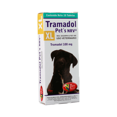 CORTA CADUCIDAD Tramadol Pets NRV XL 10 Tabletas Norvet