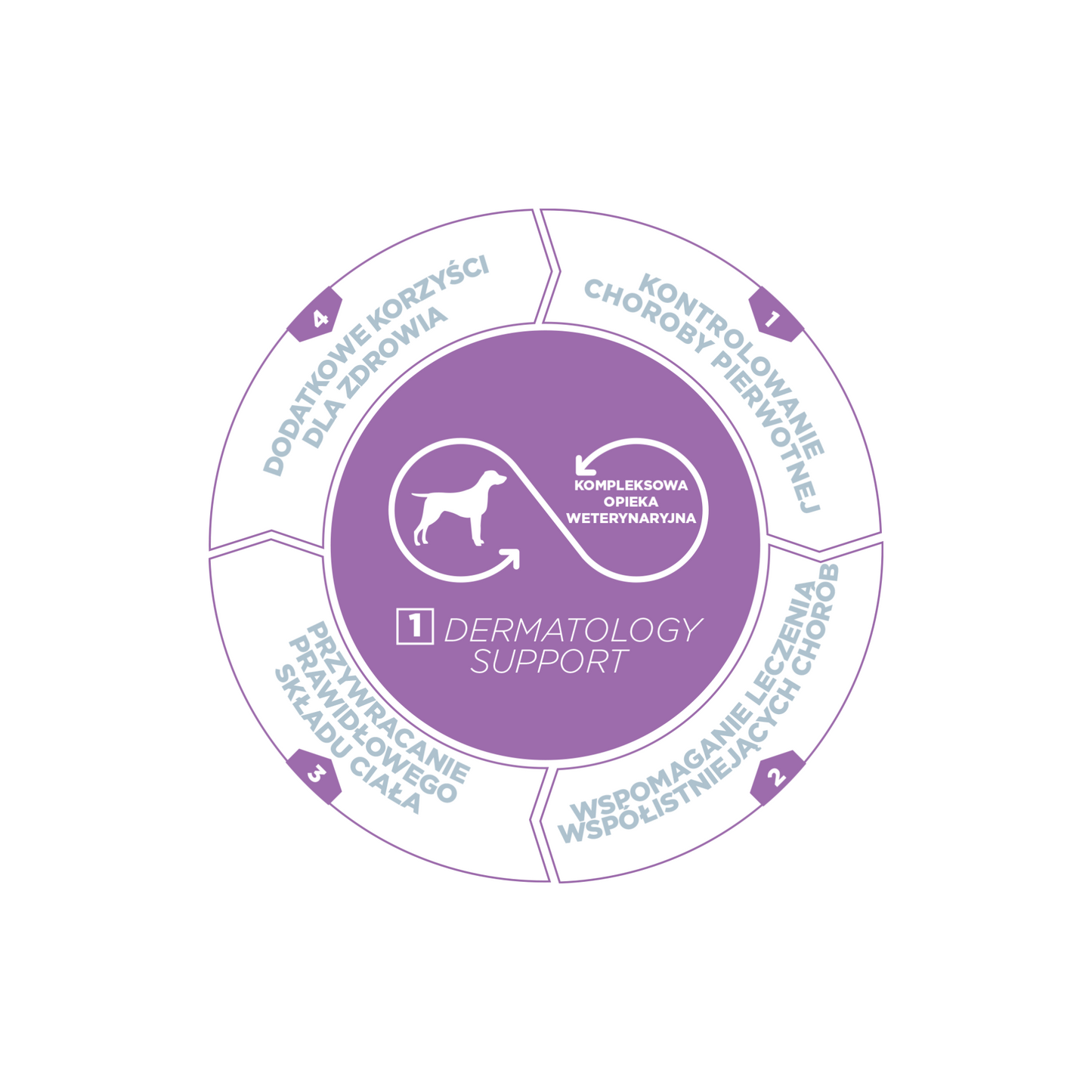 HPM Dog Virbac Dermatology Support 12 Kg