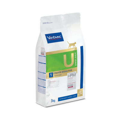 Virbac HPM Cat Struvite Dissolution 3 kg dieta veterinaria para gato