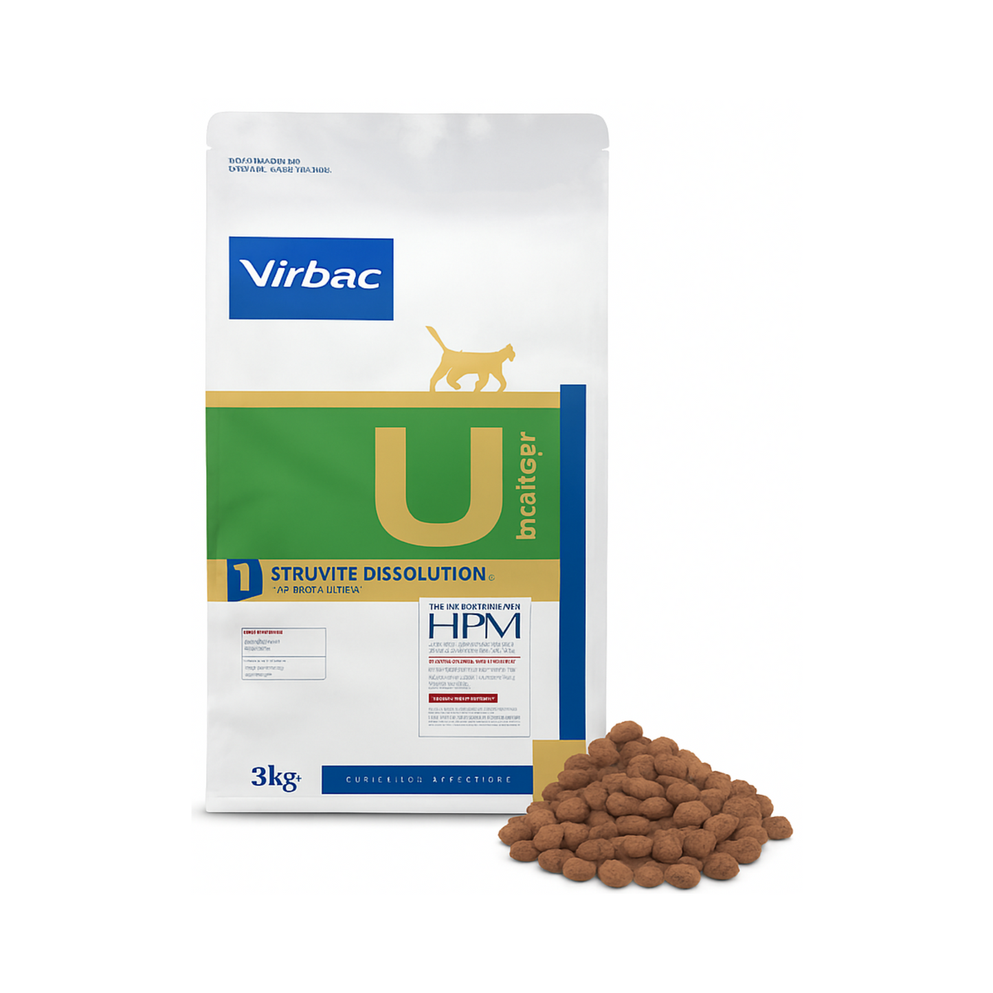 Virbac HPM Cat Urology Struvite Dissolution 3 Kg