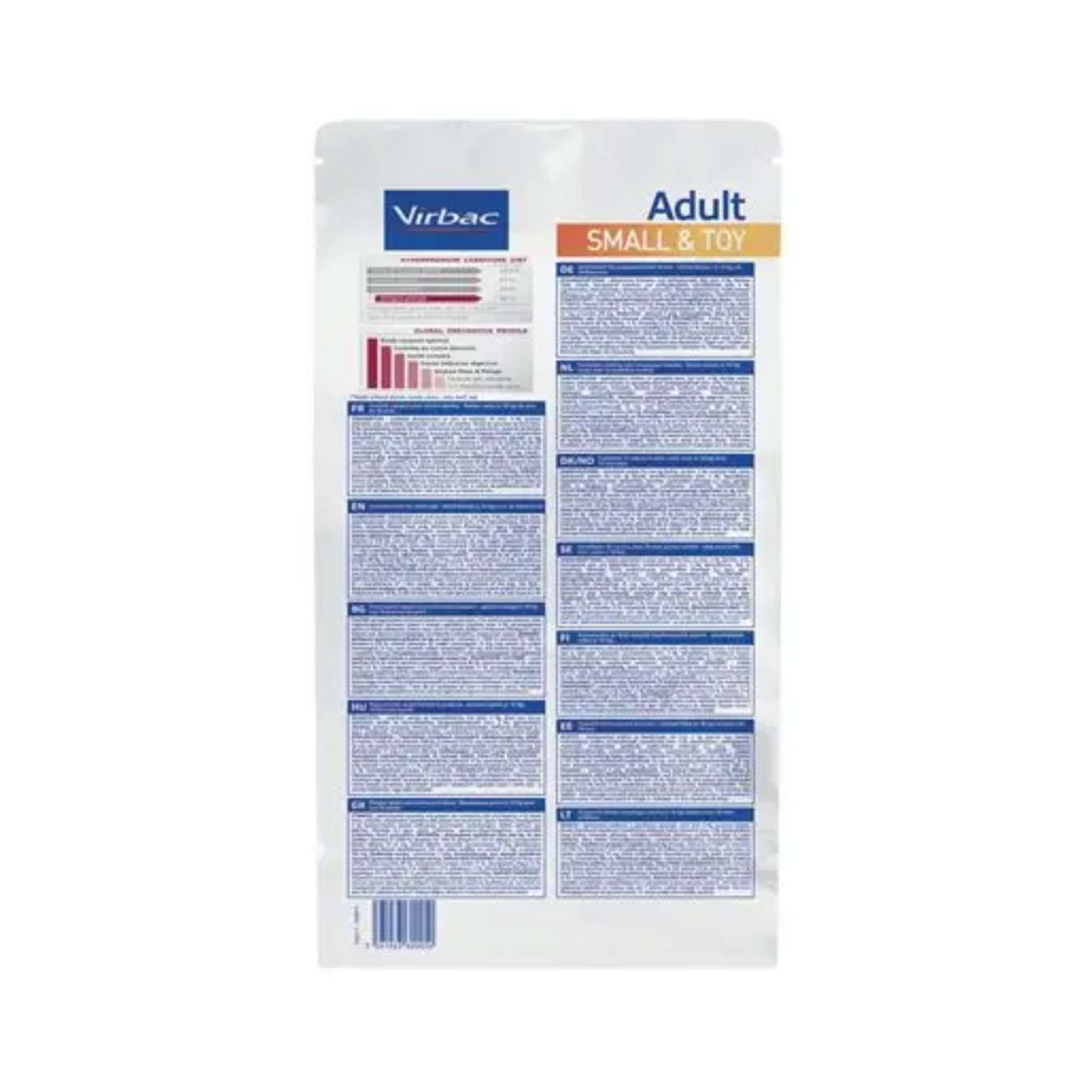 Virbac HPM Dog Adult Small & Toy 3 Kg