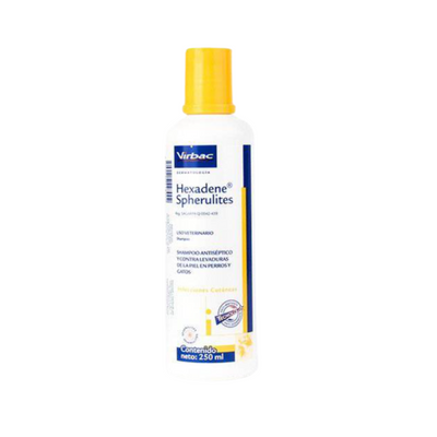 Virbac Hexadene Shampoo Antiséptico Perro y Gato
