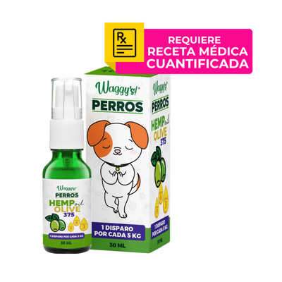 Waggys Olive Aceite Relajante para Perro 375 Mg