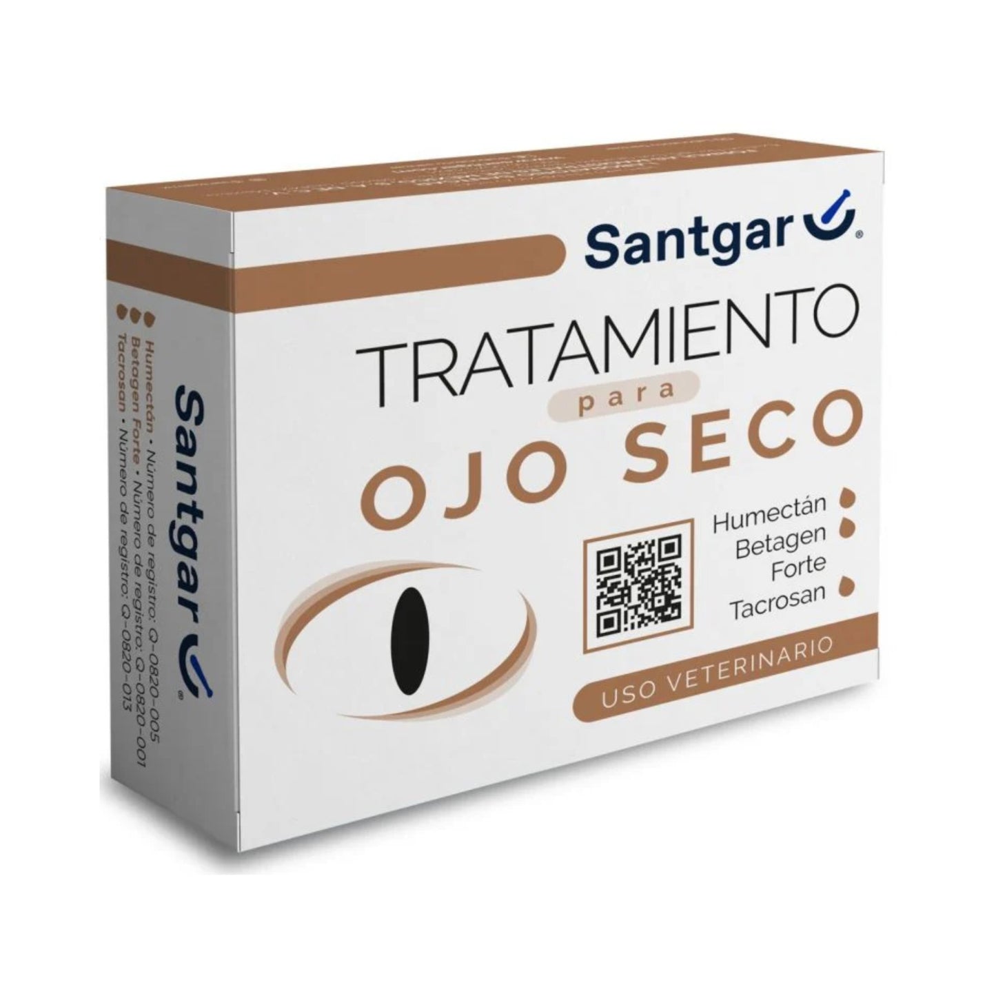 Tratamiento para ojo seco con 3 piezas, Santgar