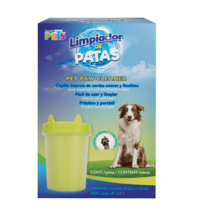 limpiador de patas para perros grande