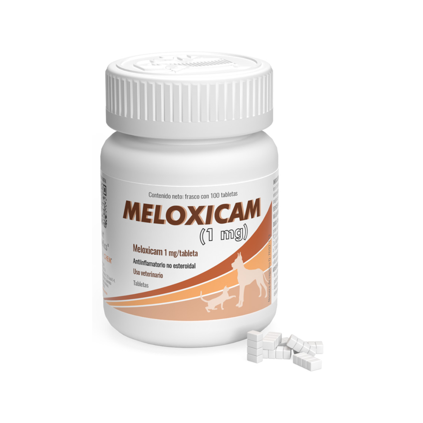 Alpha Chem Meloxicam 100 Tabletas 1 mg