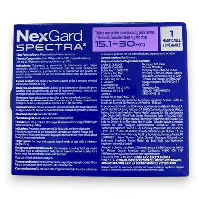 Nexgard spectra 15 30 kg