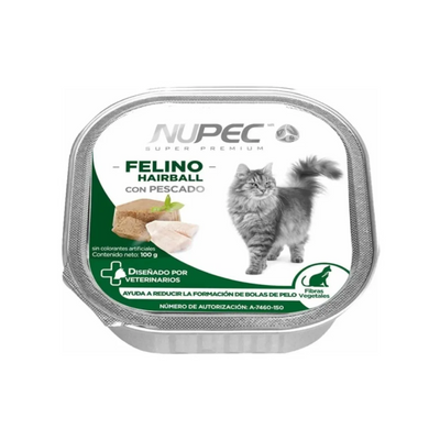 Nupec 20 Latas Alimento Húmedo para Gato Hairball Control 100 gr