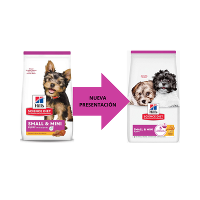 CORTA CADUCIDAD 30/04/2026 Hill's Science Diet Small and Mini Puppy Alimento para Perro Raza Pequeña Sabor Pollo 2Kg