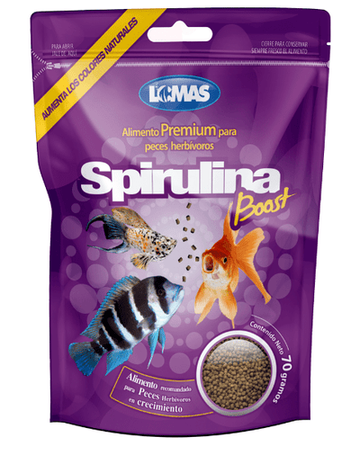 spirulina alimento para peces