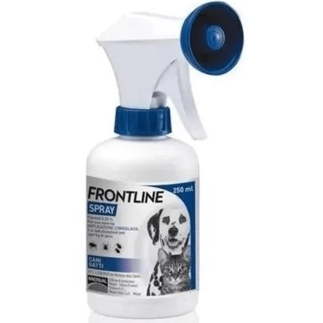 Frontline Spray 250 ml antipulgas y garrapatas para perros y gatos