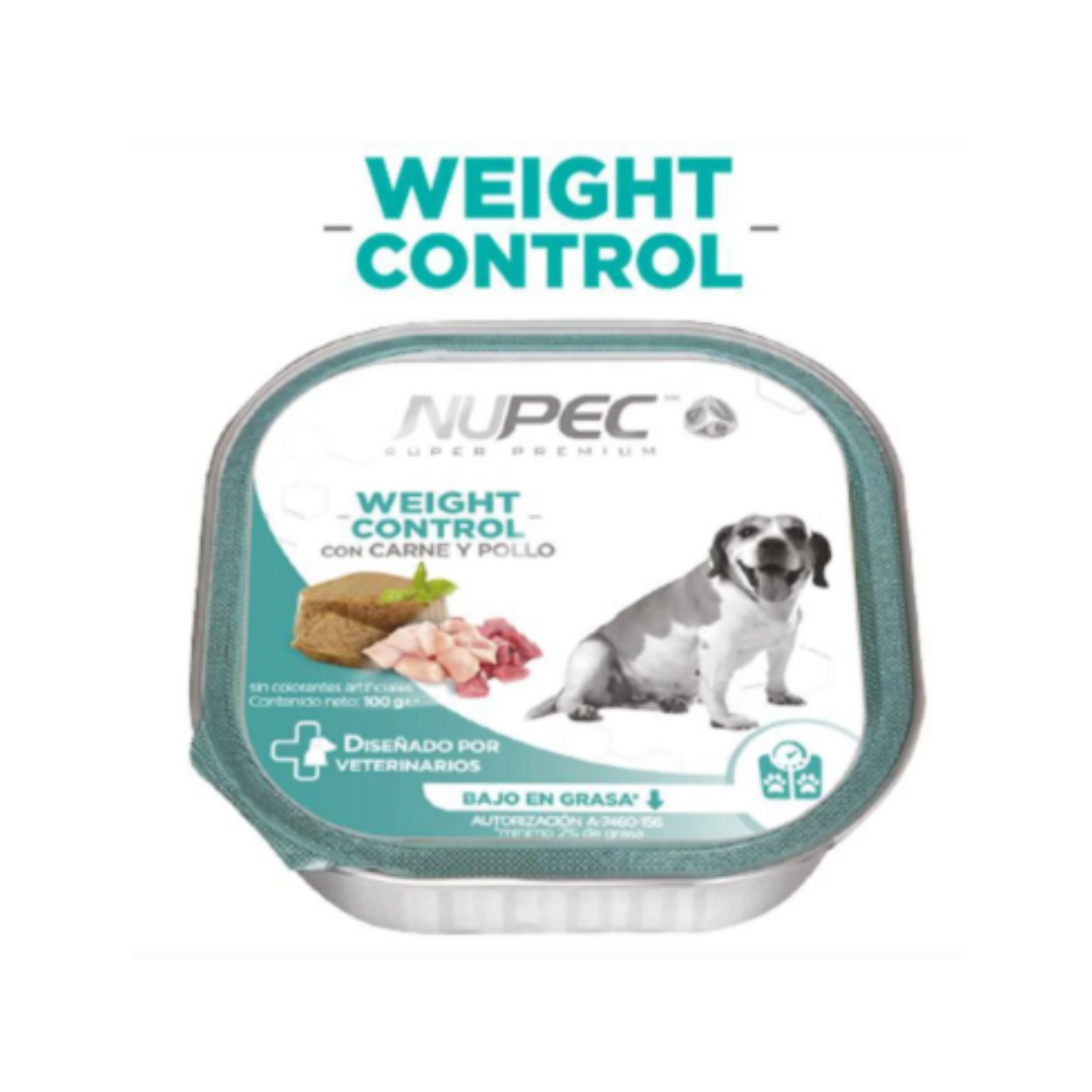 Nupec 1 Lata Alimento Húmedo para Perro Weight Control 100 gr