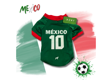 Jack Pet  Jersey Selección Mexicana talla Gde