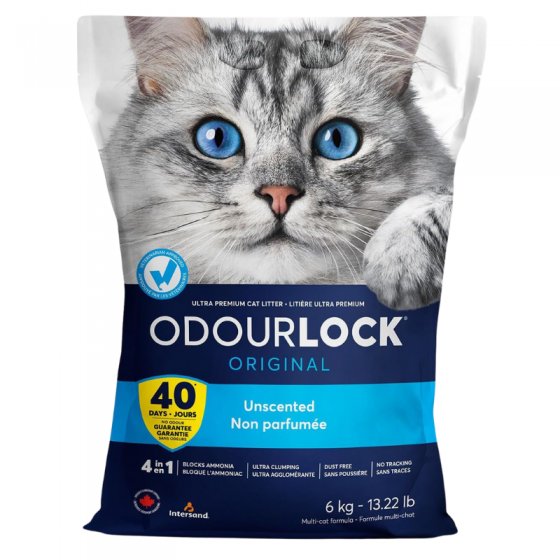 Odor Lock Arena para Gato Aglutinante de Arcilla - 6 Kg