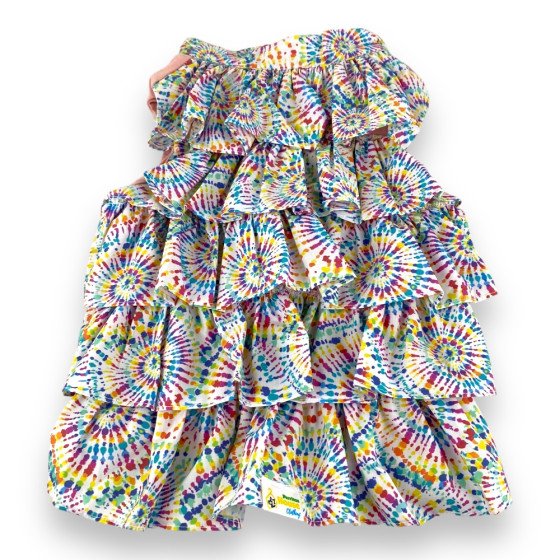 Perritos House Vestido Macarena Arcoiris - Talla 5