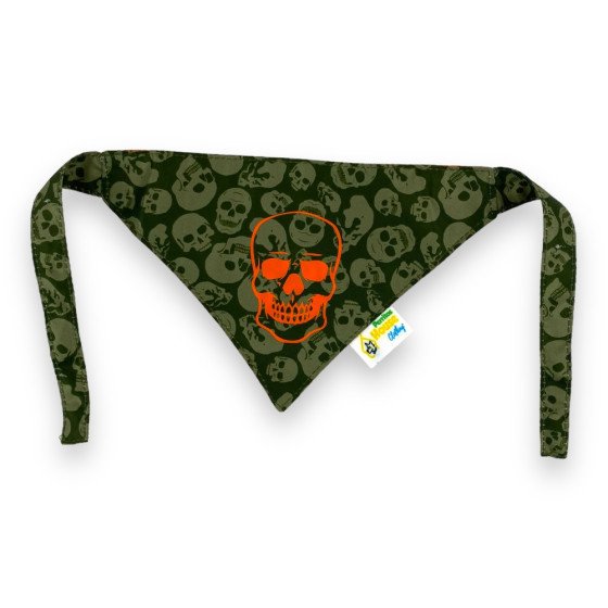 Perritos House Bandana Calavera - Talla S