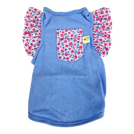 Perritos House Playera Liz Azul - Talla 3