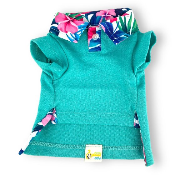 Perritos House Polo Bora Aqua - Talla 0