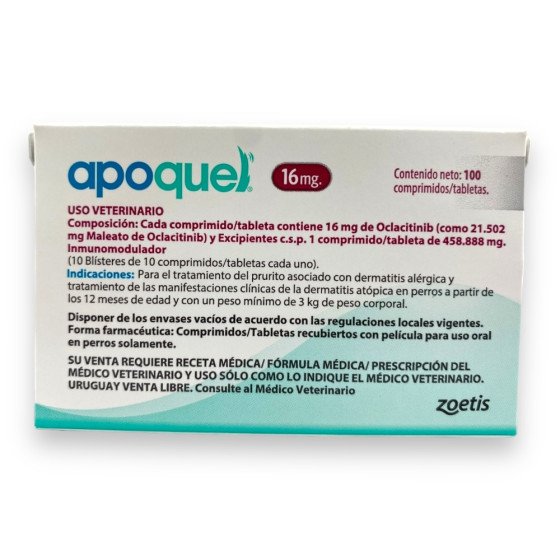 Apoquel 16 Mg. (100 Tabs.), Zoetis