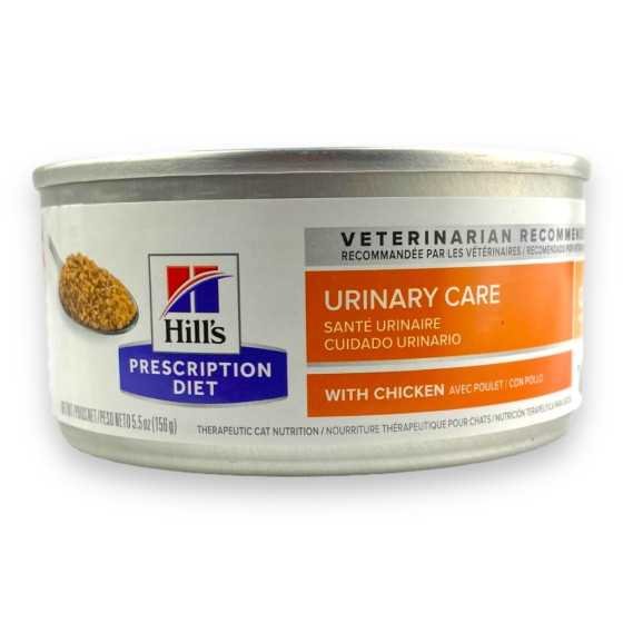 1 Lata Hill'S Prescription Diet Urinary Care c/d Para Gato Adulto Sabor Pollo -156 Gr.