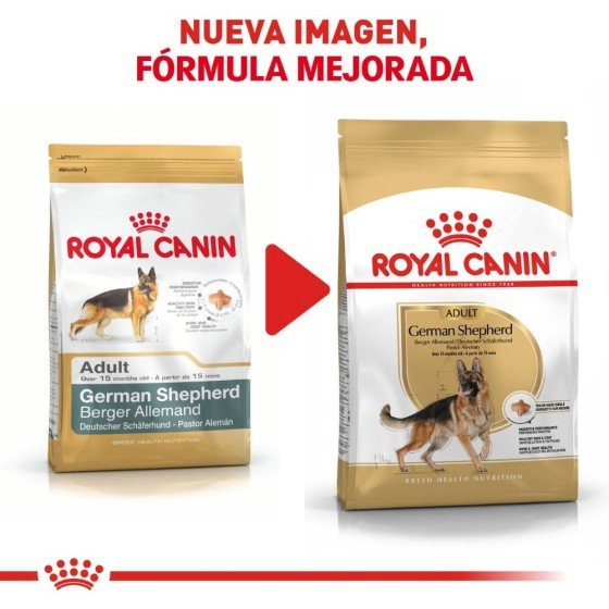 Royal Canin Adulto Pastor Alemán, 13.6 Kg.