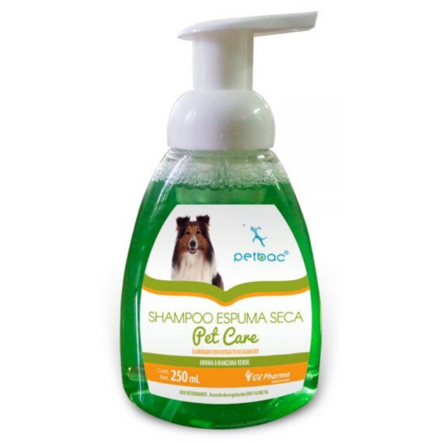 Petbac Shampoo Espuma Seca Pet Care 250 ml