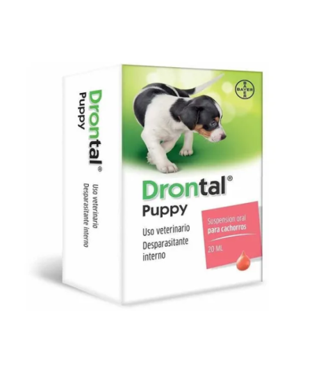 Drontal Puppy, Desparasitante en Suspensión para Cachorro 20 Ml., Elanco