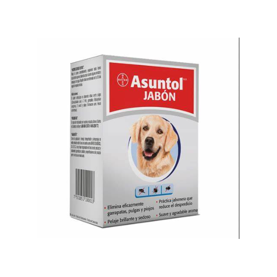 Asuntol, Jabón Antipulgas 100 Mg., Elanco