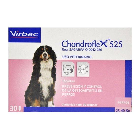 Chondroflex 525, 30 Tabletas, Virbac